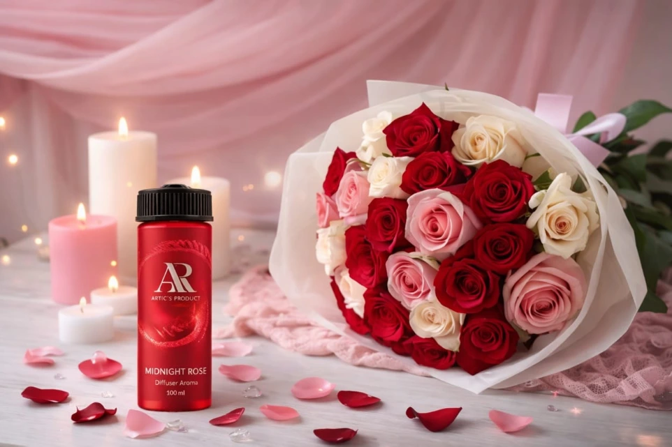 Midnight Rose Liquid For Diffuser Machine 100ML