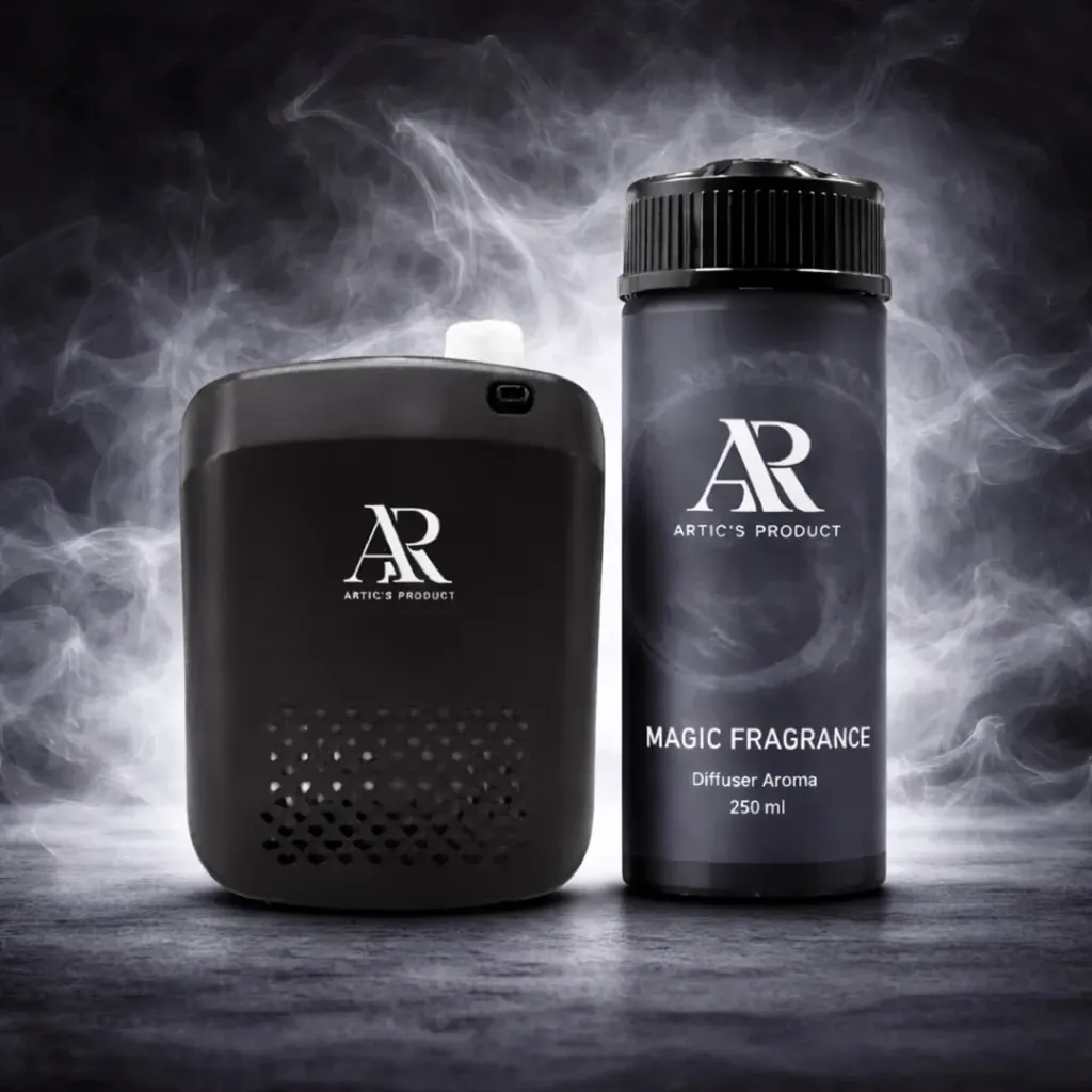 Electric Diffuser Machines + Magic Fragrance Liquid 250ML Combo Set